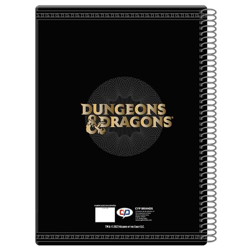 Obrázok CyP Brands Zápisník Dungeons and Dragons - Roll for Initiative, A4