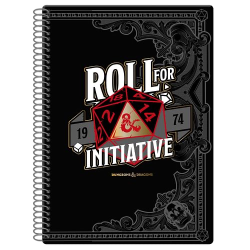 Obrázok CyP Brands Zápisník Dungeons and Dragons - Roll for Initiative, A4