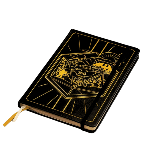 Levně Zápisník Dungeons & Dragons RPG Journal 5e Black