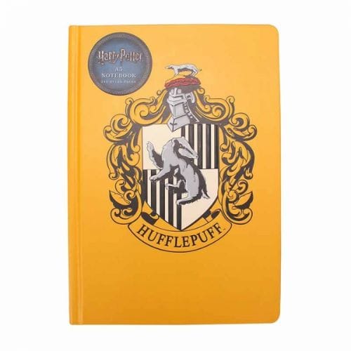 Zápisník Harry Potter - Hufflepuff Crest Zápisník Harry Potter - Hufflepuff Crest