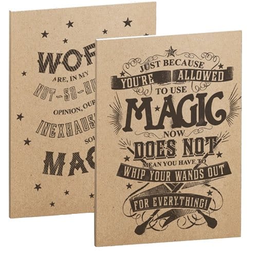 Zápisník Harry Potter Magic (2 ks) Zápisník Harry Potter Magic (2 ks)