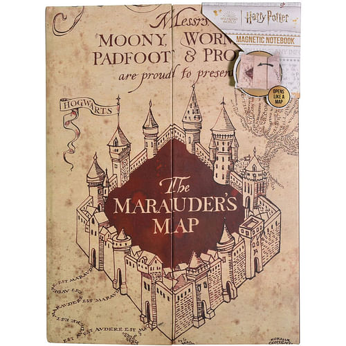 Zápisník Harry Potter - Pobertův plánek, magnetické zavírání