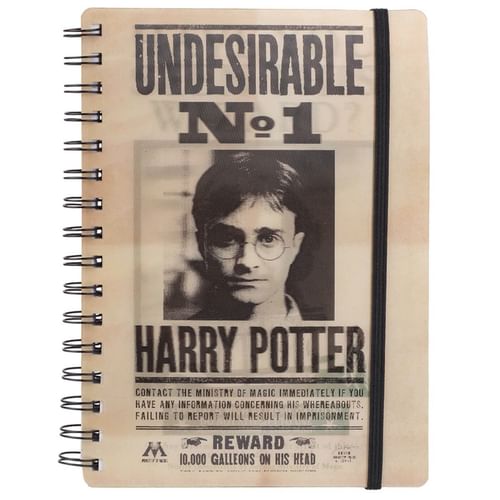 Zápisník Harry Potter - Sirius & Harry 3D Zápisník Harry Potter - Sirius & Harry 3D