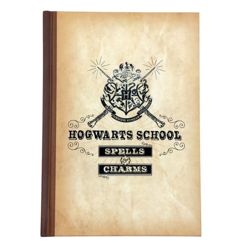 Levně Zápisník Harry Potter - Spells & Charms