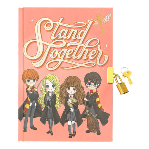 Levně Zápisník Harry Potter - Stand Together se zámkem