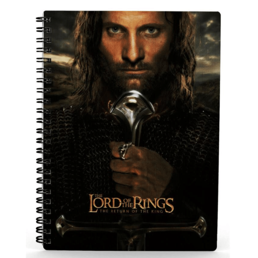 Zápisník Pán prsteňov - Aragorn 3D