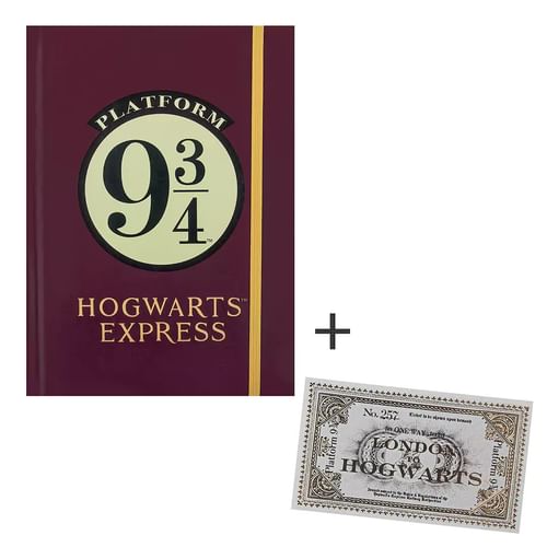 Zápisník so záložkou Harry Potter - Nástupište 9 a 3/4 Zápisník so záložkou Harry Potter - Nástupište 9 a 3/4