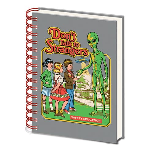 Zápisník Steven Rhodes - Nechcem Talk To Strangers Zápisník Steven Rhodes - Nechcem Talk To Strangers