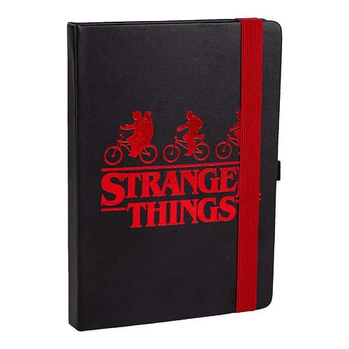 Zápisník Stranger Things (desky z umělé kůže)