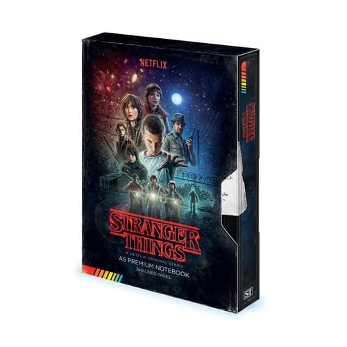 Zápisník Stranger Things - VHS Zápisník Stranger Things - VHS