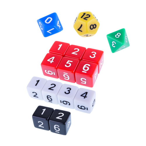 Jednoduchá sada kociek pre Zapovězené země Jednoduchá sada kociek pre Zapovězené země