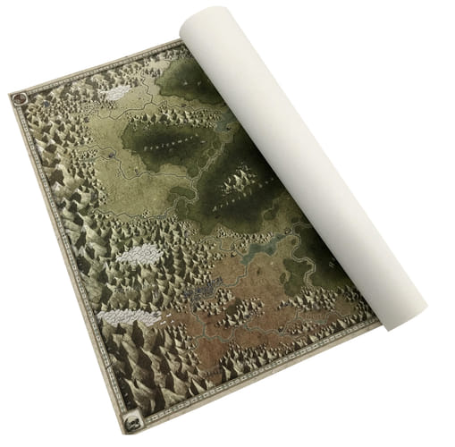 Zapovězené země - mapa na plátne Zapovězené země - mapa na plátne