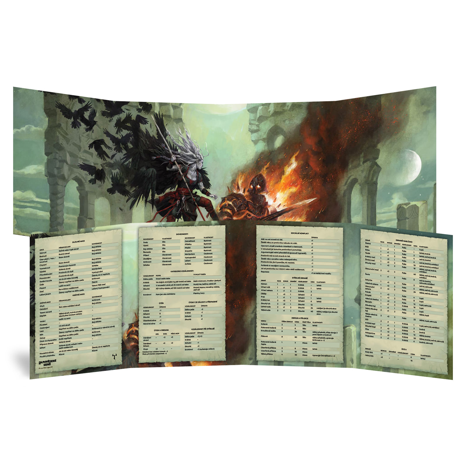 Zapovězené země - zástena pre rozprávača