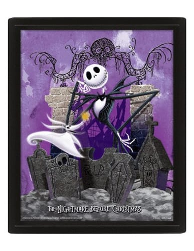 3D obraz Nightmare Before Christmas 3D obraz Nightmare Before Christmas