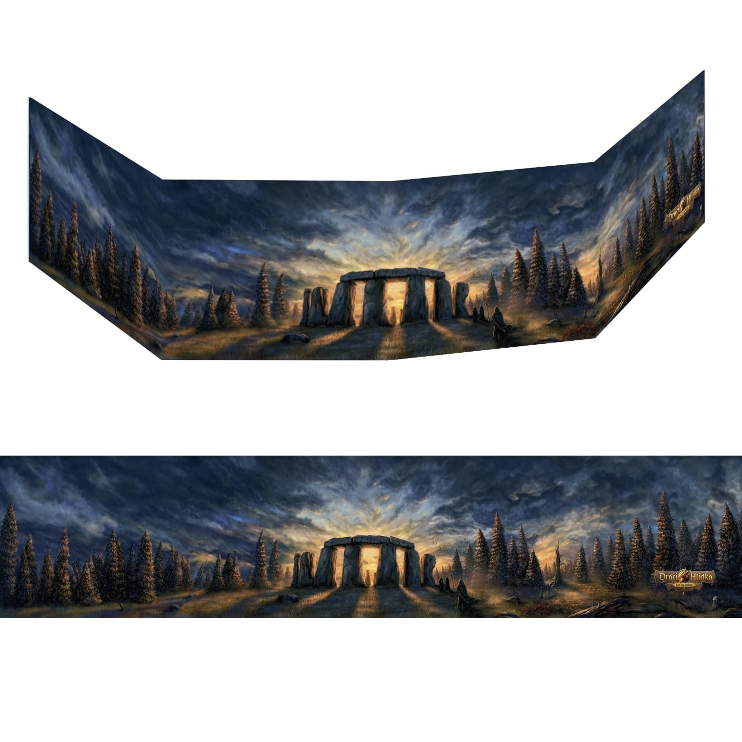 Zástěna pro vypravěče Dračí hlídka - Síla přírody