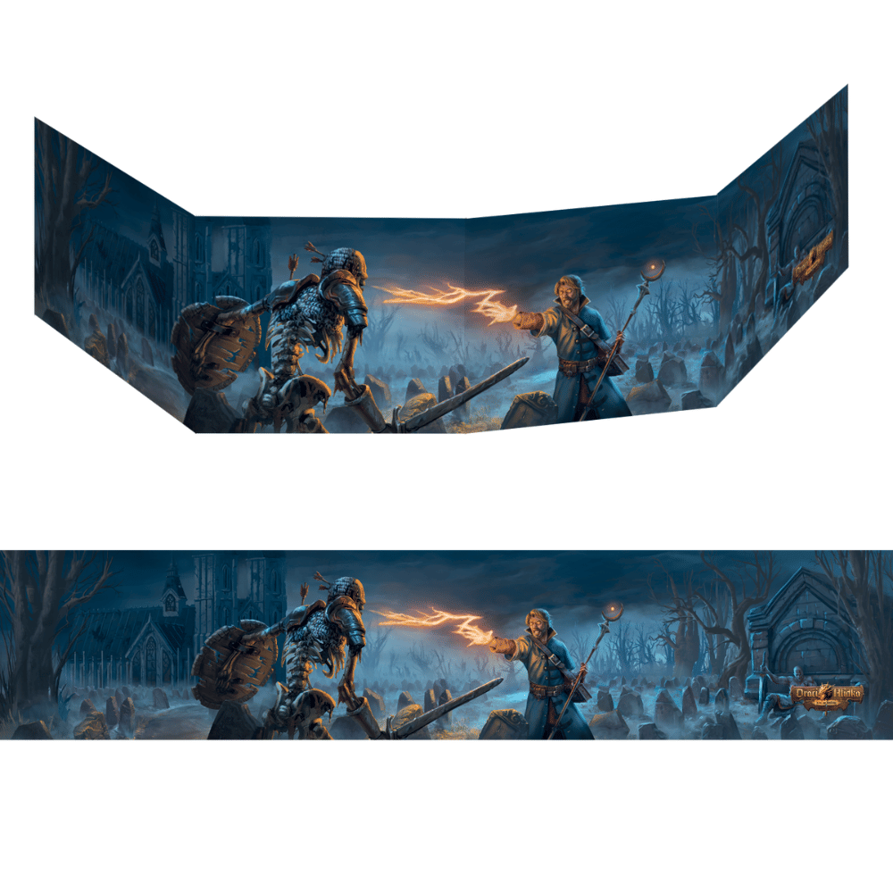 Zástěna pro vypravěče Dračí hlídka - V temnotách