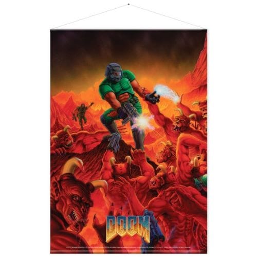 Plagát Doom - Retro Plagát Doom - Retro