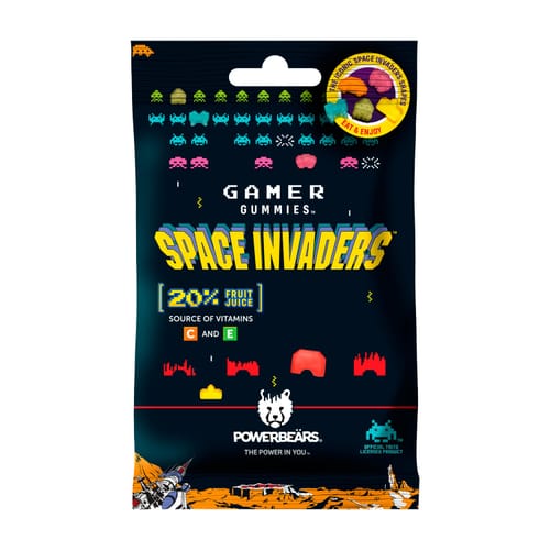 Želé cukríky Space Invaders, 50 g Želé cukríky Space Invaders, 50 g