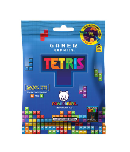 Želé cukríky Tetris, 50g Želé cukríky Tetris, 50g