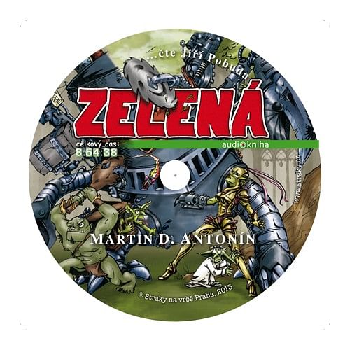 Zelená - audiokniha (1 CD)