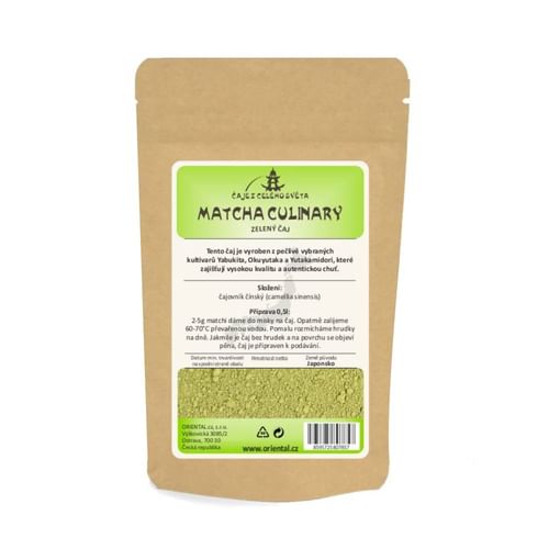 Zelený kulinársky čaj matcha Zelený kulinársky čaj matcha