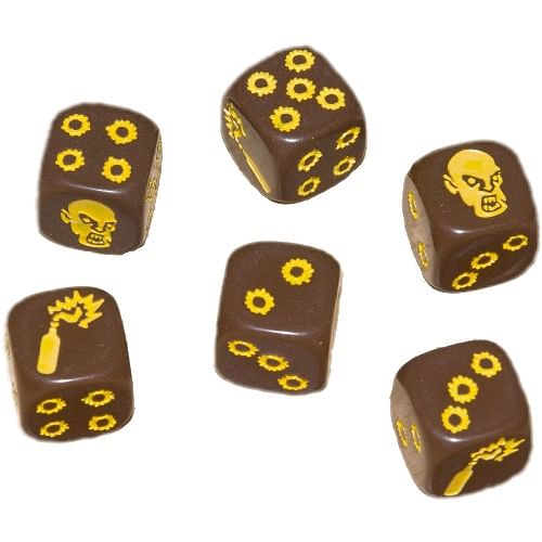 Zombicide: Brown Dice