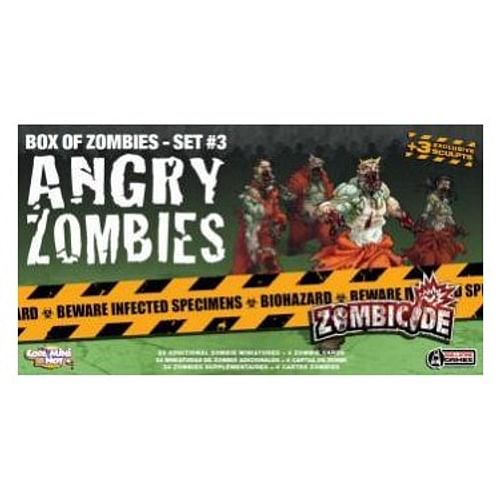 Zombicide: Box of Zombies Set 3 - Angry Zombies