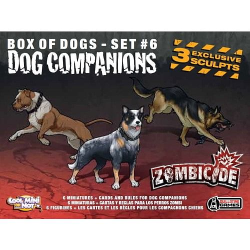 Zombicide: Box of Dogs Set 6 - Dog Companions