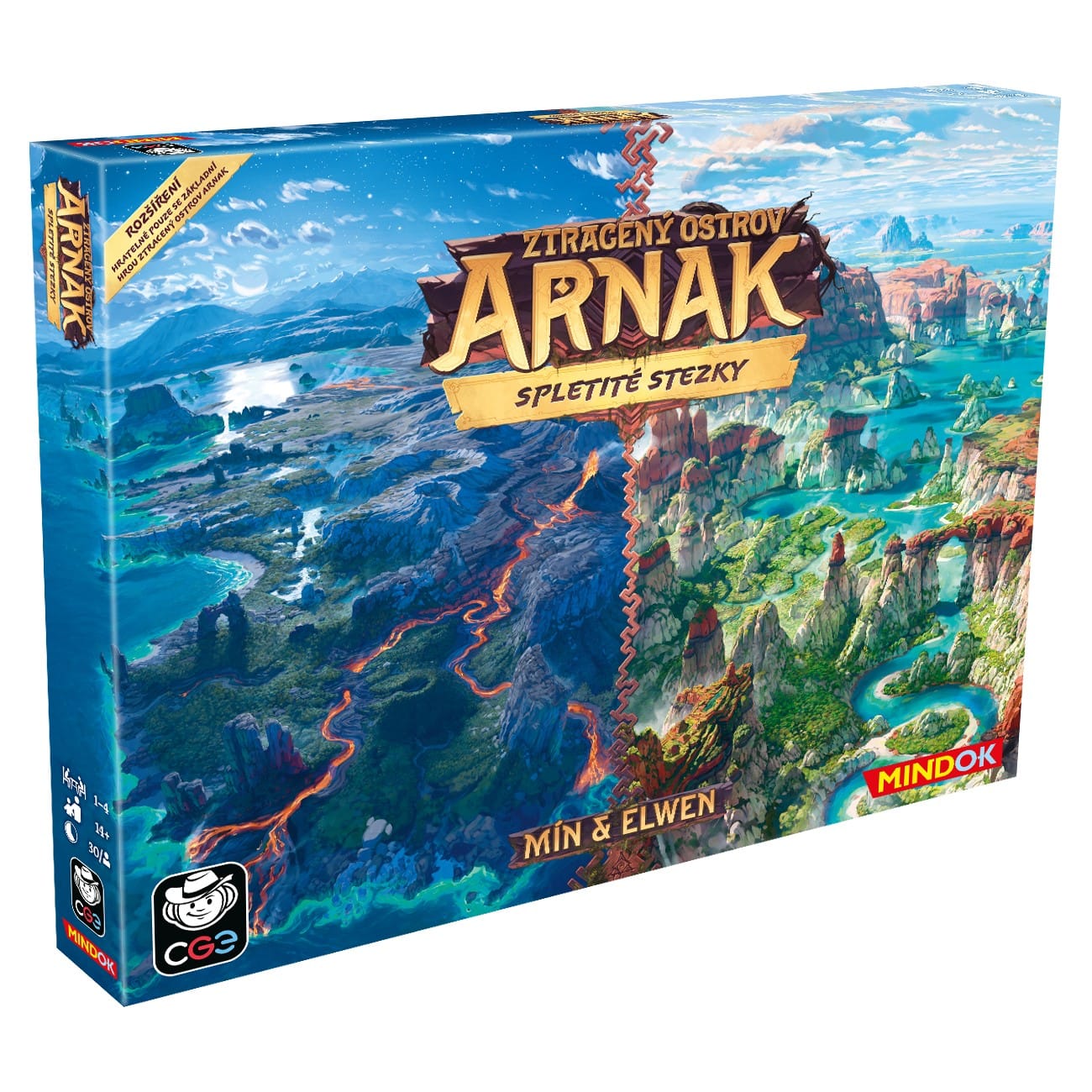Ztracený ostrov Arnak: Spletité stezky
