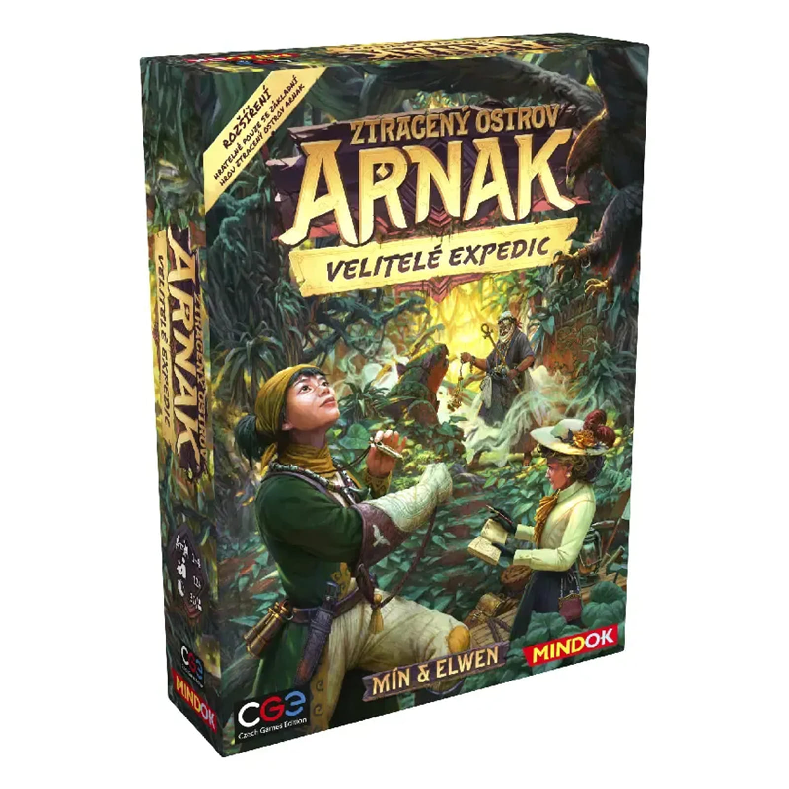 Ztracený ostrov Arnak: Velitelé expedic